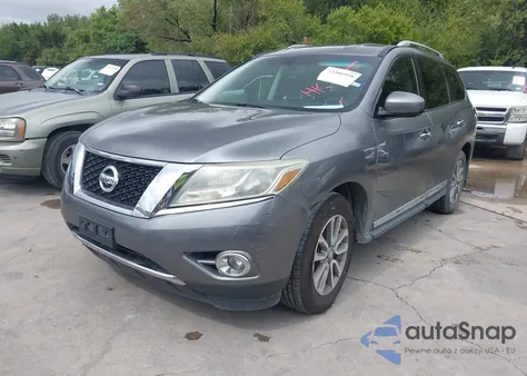 2015 Nissan Pathfinder Sl from USA, damaged, VIN 5N1AR2MNXFC673165